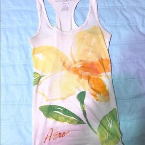 Aeropostale Flower Tank Top